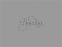 Tablet Screenshot of boudoir.hr
